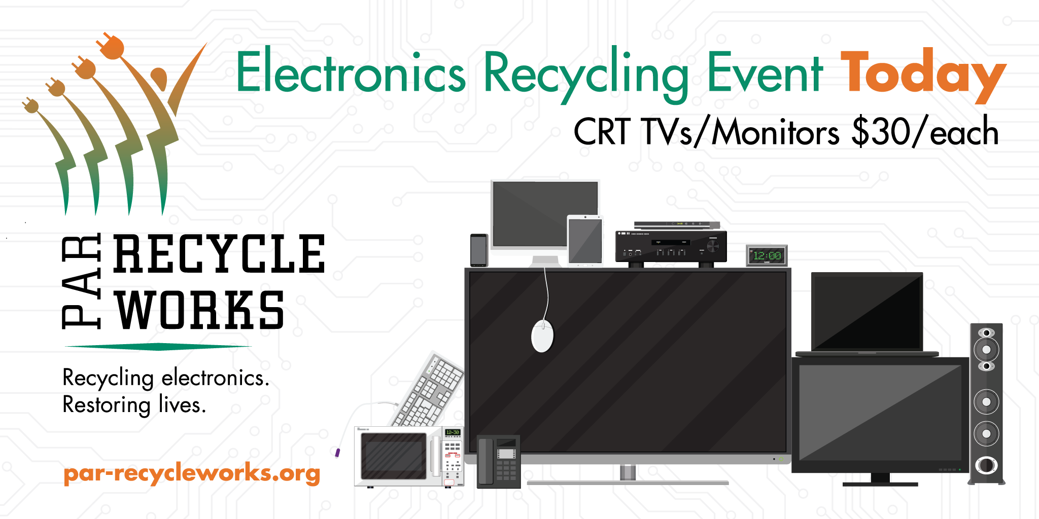 PAR recycle works banner