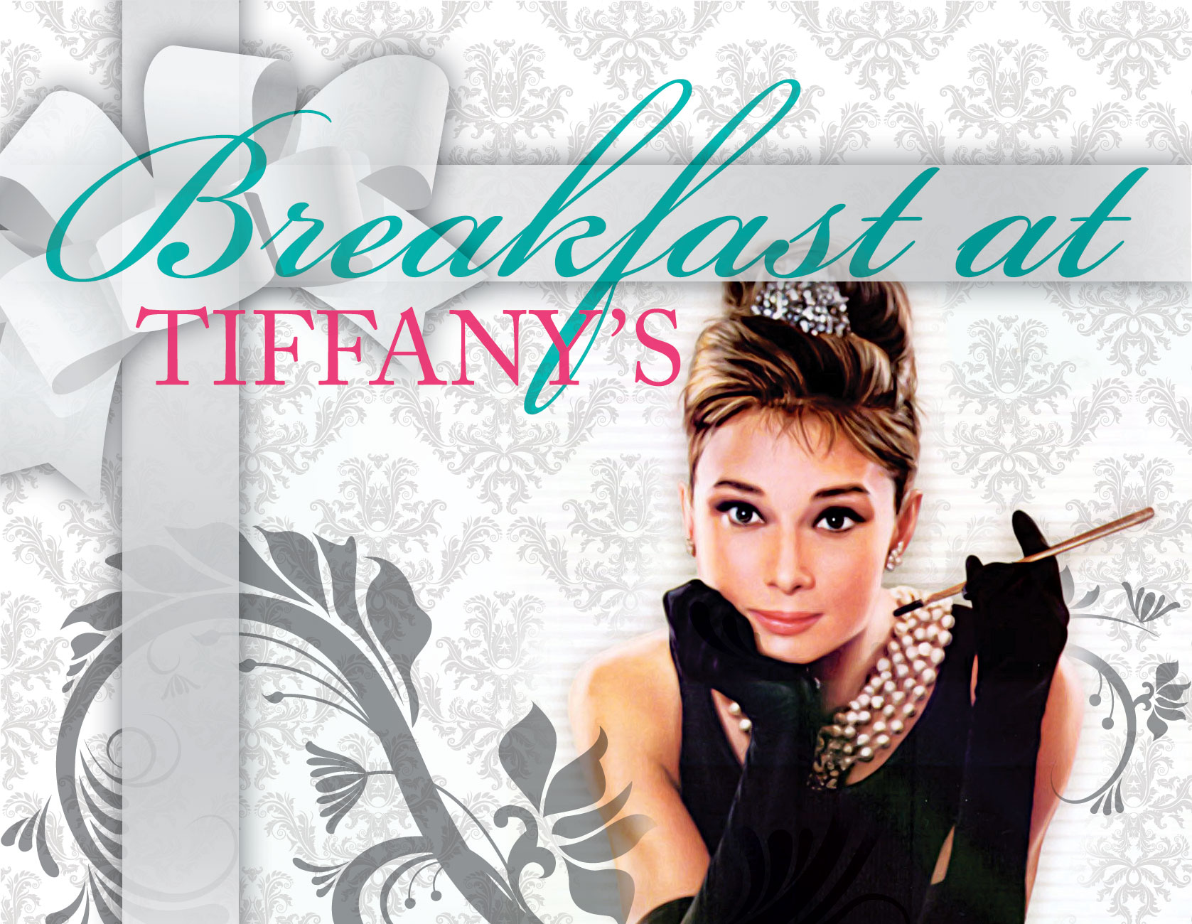 breakfast at tiffany's shower invitation