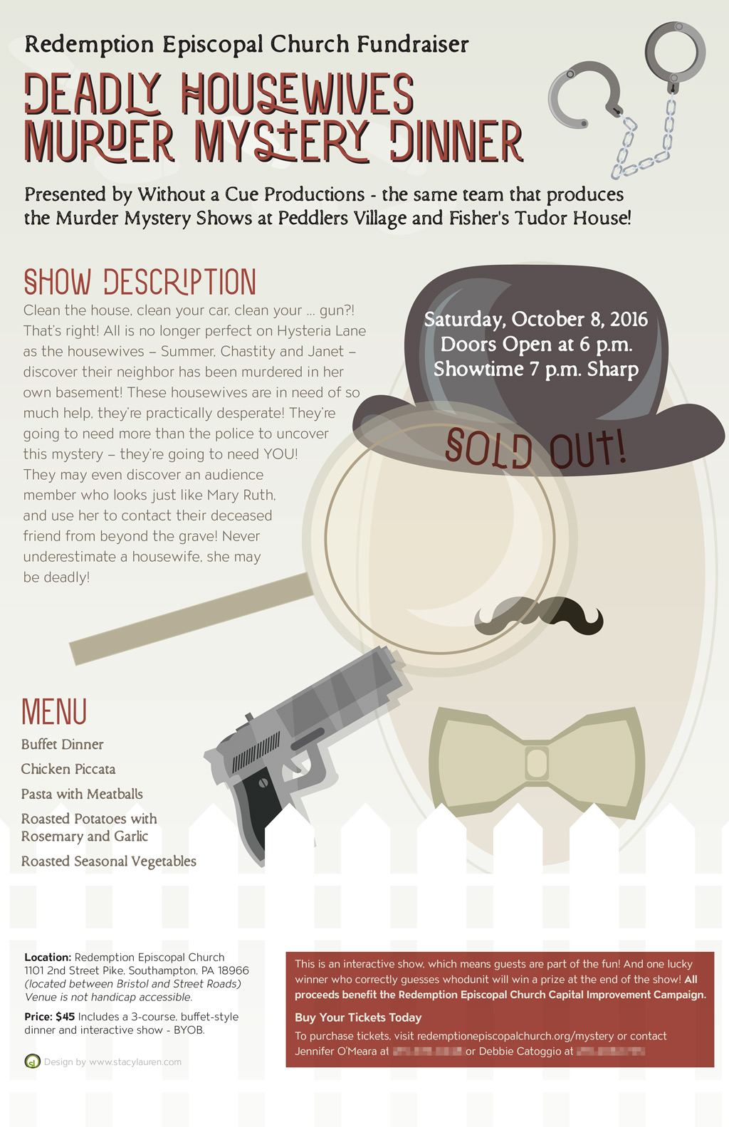 murder mystery poster