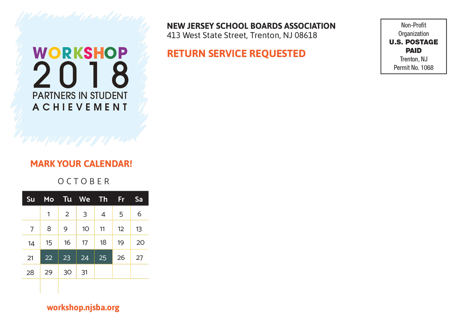 njsba workshop 2018 postcard back side